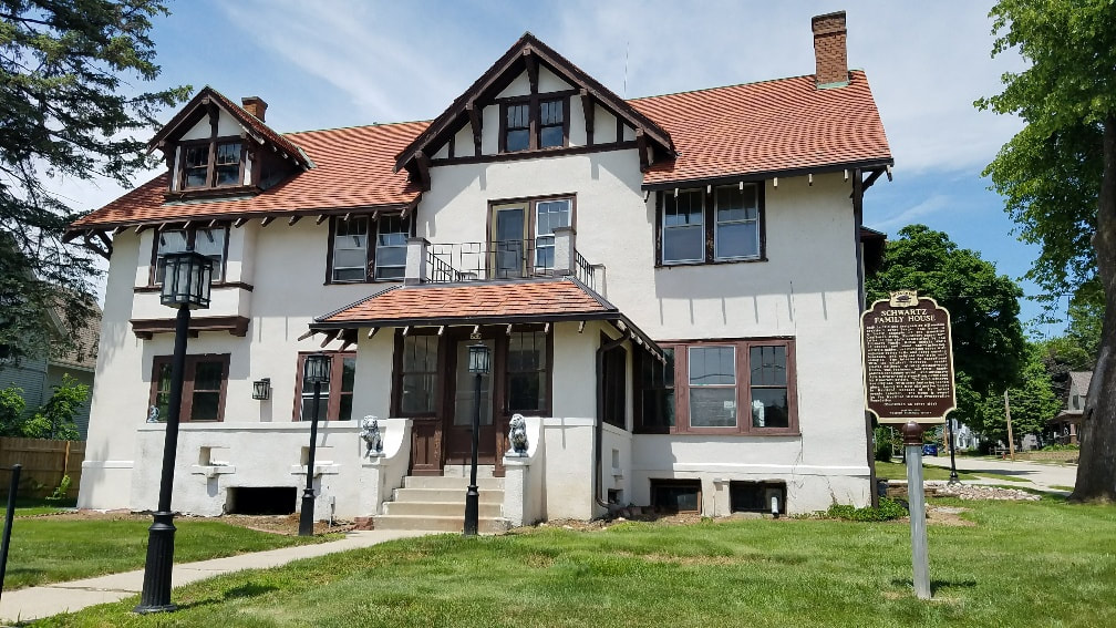 Schwartz house historical marker